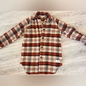 Never worn Anian loft jacket plaid size M women’s